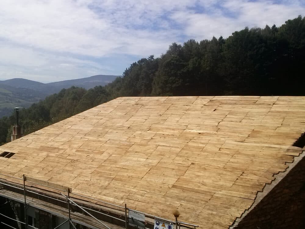 Trabajos tejados Taboada